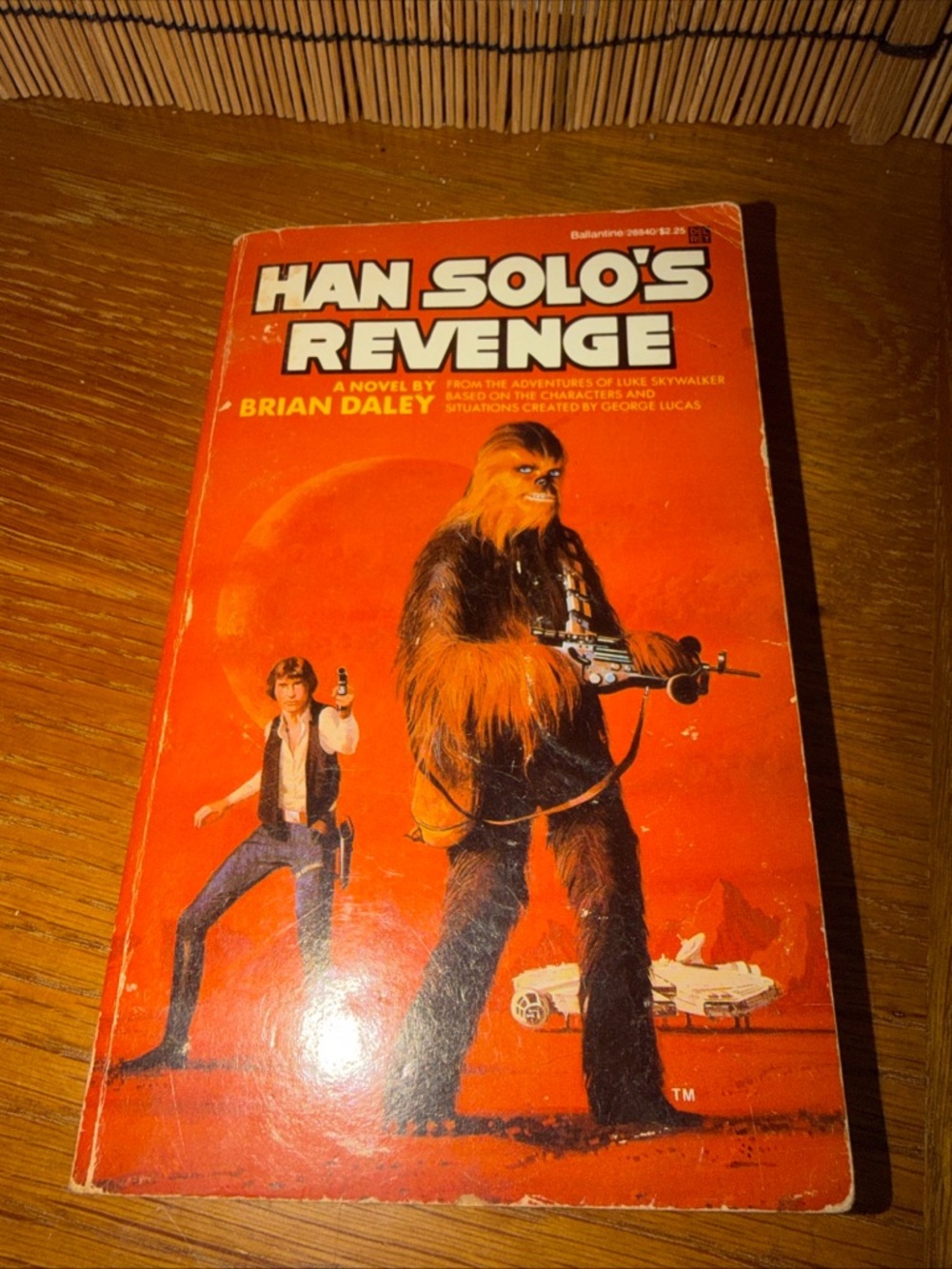 Han Solo's Revenge Paperback Book - Orange Cover